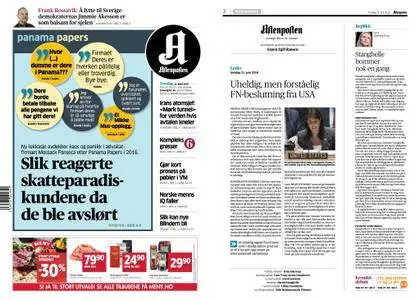 Aftenposten – 21. juni 2018