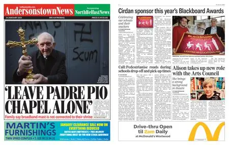 Andersonstown News – January 14, 2023