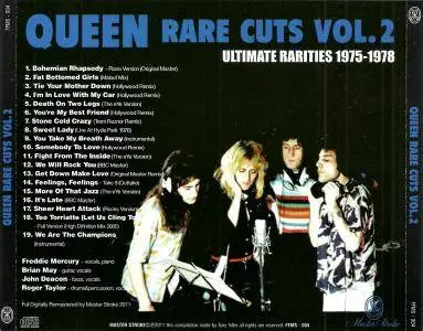 Queen - Rare Cuts Vol. 1-6 (2011-2012) {Remastered, Japan}