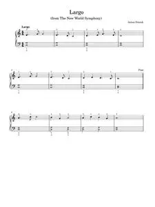 Largo (from The New World) - Antonin Dvorak (Easy Piano)