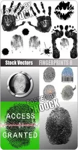 Fingerprints 8 - Stock Vector