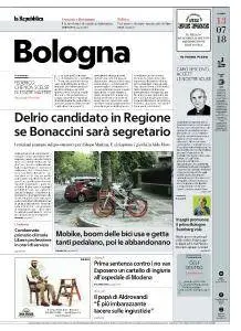 la Repubblica Bologna - 13 Luglio 2018