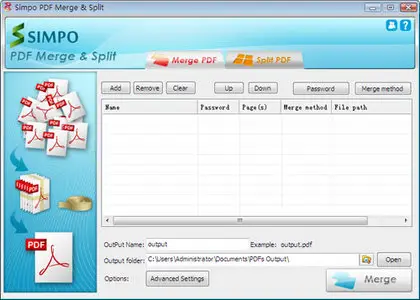 Simpo PDF Merge & Split 2.0.0.8