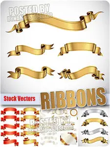 Ribbons - Stock Vectors