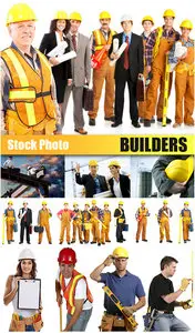 Stock Photo - Builders
