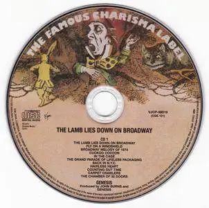 Genesis - The Lamb Lies Down On Broadway (1974) {2CD Virgin Japan Mini LP, SHM-CD, VJCP-98019-20 rel 2013}