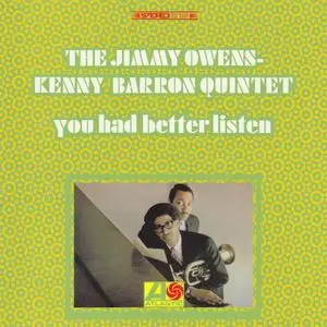 Jimmy Owens & Kenny Barron - You Had Better Listen (1967) {2013 Japan Jazz Best Collection 1000 Series WPCR-27235}