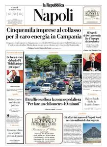 la Repubblica Napoli - 6 Ottobre 2022