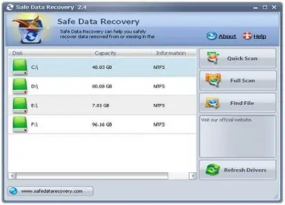 Safe Data Recovery v2.4