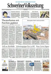 Schweriner Volkszeitung 20.11.2009 (Ausgabe Stadt Schwerin)