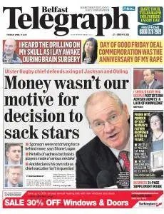 Belfast Telegraph - April 17, 2018