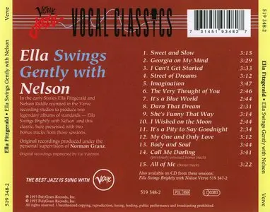 Ella Fitzgerald - Ella Swings Gently with Nelson (Repost)