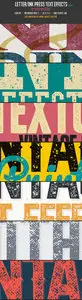 GraphicRiver - Letter/Ink Press Vintage Text Effects 4