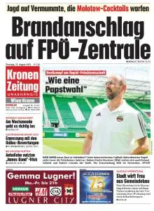 Kronen Zeitung - 13 August 2019