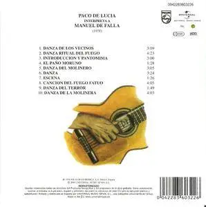 Paco de Lucia - Interpreta a Manuel de Falla (1978) {2010 Nueva Integral Box Set CD 16 of 27}