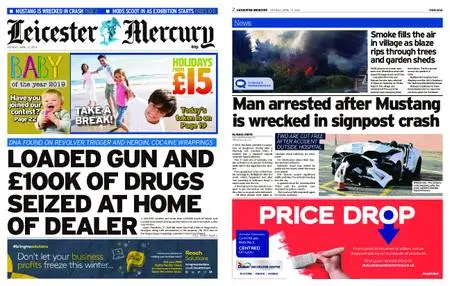 Leicester Mercury – April 15, 2019