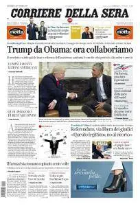 Corriere della Sera - 11 Novembre 2016