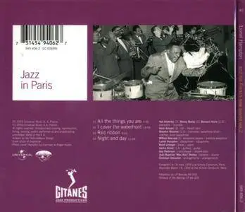 Lionel Hampton - Lionel Hampton and His French New Sound, Vol.2 (1955) {Gitanes 549 406-2 rel 2000}