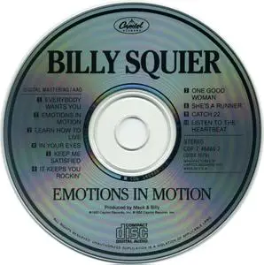 Billy Squier - Emotions In Motion (1982)