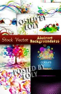Vector Abstract Backgrounds #16 - Stock Vector