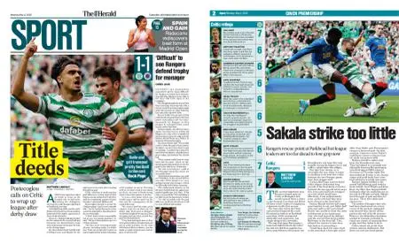 The Herald Sport (Scotland) – May 02, 2022