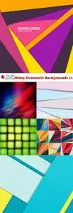 Vectors - Shiny Geometric Backgrounds 11