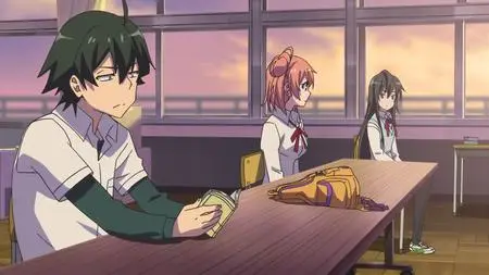 My Teen Romantic Comedy SNAFU - S01E10 - The Distance Between Them Remains Unchanged as the Festival is Becoming a Carnival