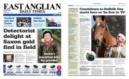 East Anglian Daily Times – March 13, 2023