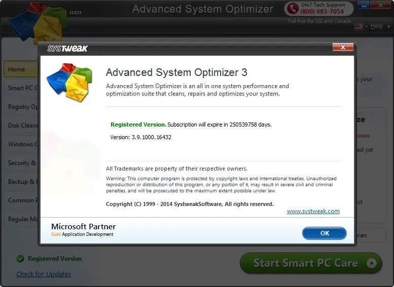 Advanced System Optimizer 3.9.1000.16432