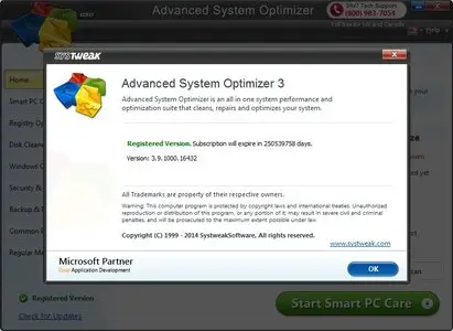 Advanced System Optimizer 3.9.1000.16432