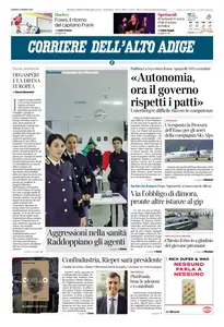 Corriere dell'Alto Adige - 13 Marzo 2025