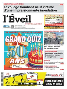 L'Eveil de Pont-Audemer - 21 Janvier 2025