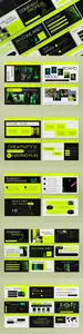 Neon Company Profile PowerPoint Presentation Template