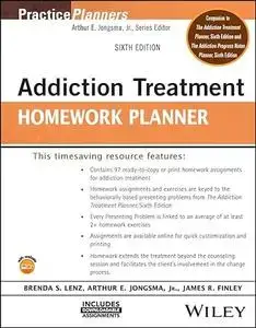 Addiction Treatment Homework Planner (PracticePlanners)