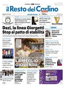 Il Resto del Carlino Ascoli Fermo - 6 Aprile 2025