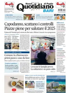 Quotidiano di Puglia Bari - 31 Dicembre 2024