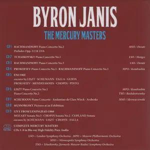 Byron Janis - The Mercury Masters [9CDs] (2023)