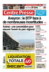 Centre Presse Aveyron - 4 Novembre 2025