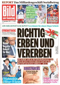 Bild am Sonntag - 21 September 2025