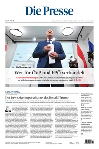 Die Presse - 9 Januar 2025