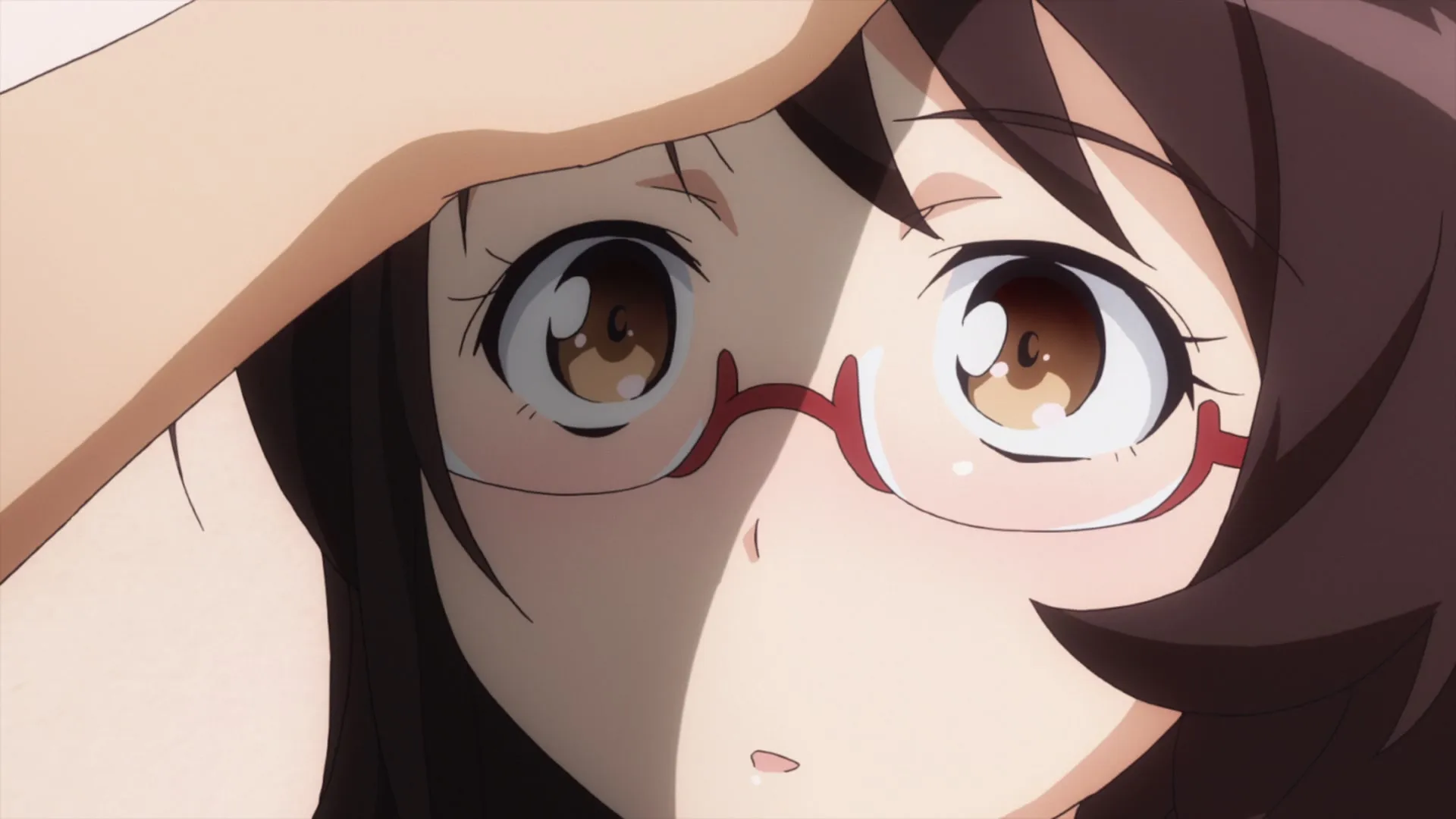 Nanana's Buried Treasure (2014 S01E09 A Study of Ikusaba Hiiyo and Yoshino Saki YURI