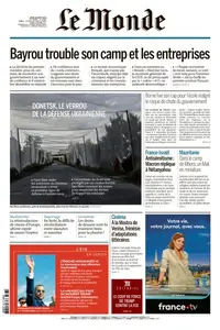 Le Monde du Jeudi 28 Août 2025