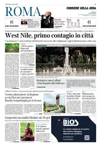 Corriere della Sera Roma - 8 Agosto 2025