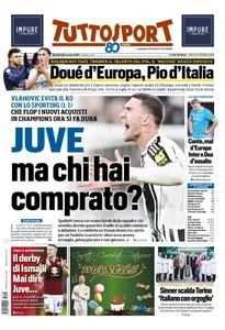 TuttoSport - 5 Novembre 2025