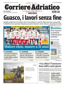 Corriere Adriatico Ancona - 8 Novembre 2025