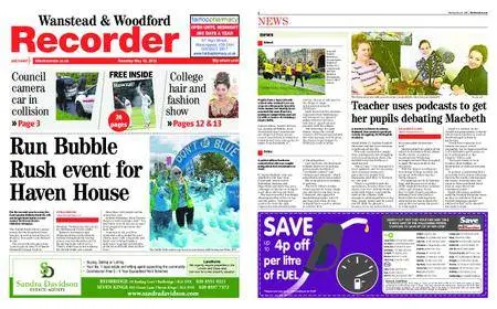 Wanstead & Woodford Recorder – May 10, 2018