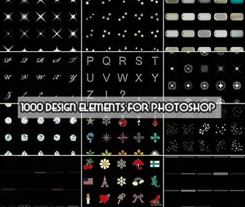 Image 1000 Design Elements For Photoshop