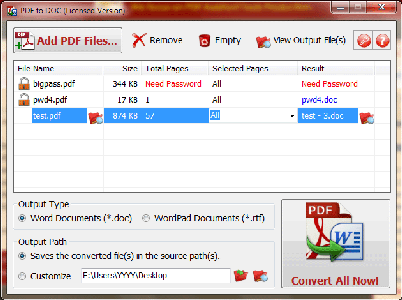 TriSun Software PDF to DOC 5.0