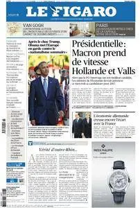 Le Figaro du Mercredi 16 Novembre 2016