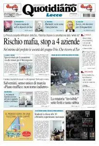 Quotidiano di Puglia Lecce - 8 Gennaio 2018